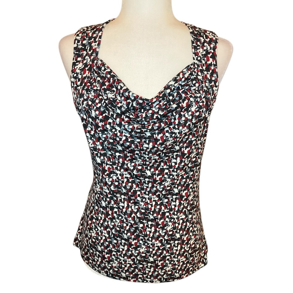 Cowl neck blouse